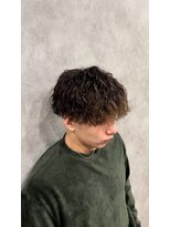 インスヘアー 明石(INCE HAIR)&nbsp;ケアパーマ波巻きスパイラルmix