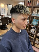 スタンドバーバー 柏(STAND BARBER)&nbsp;マッシュパーマ/ウルフ/アッシュブラック/カルマパーマ/柏駅/柏