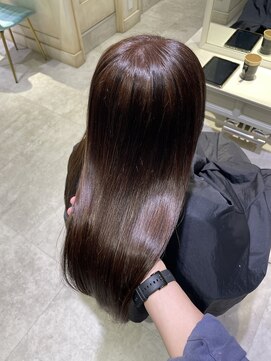 アソビ 表参道(ASOBI) 前髪/マチルダボブ/ピンクベージュ/インナーグレージュ/表参道