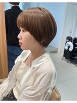 ガリカ 大名(Gallica)&nbsp;【森千晶】マッシュショート x 柔らかベージュ