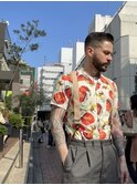【LUDLOW BLUNT】スキンフェード アイビーカット バーバーヘア
