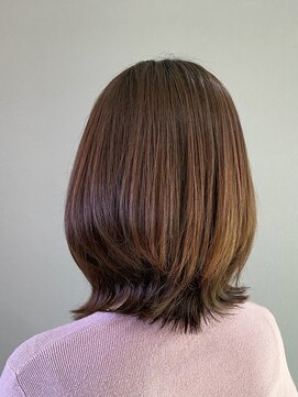 ココカラヘアー ニコ(cococara hair nico) レイヤーカット/ナチュラルレイヤー/暖色系/艶髪
