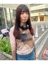 カフ(CAF)&nbsp;CAF松本/ウルフカット/顔まわりウルフ/ロングウルフ/大阪