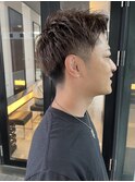軽め束感ツーブロック