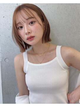 ソヨン 伊那店(SOYON) 《SOYON》小顔レイヤー×外ハネボブ