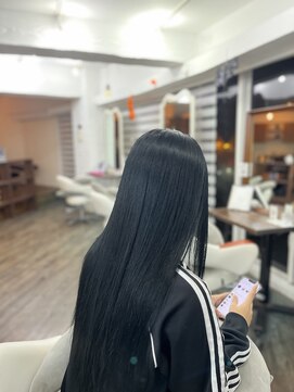 クラン ヘアーアンドスタジオ(CLAN hair & studio) ブルーブラック