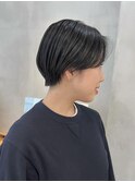 大人かわいい/10代20代30代/ショートボブ/丸みショート