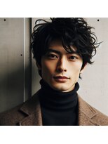 ヘアーズ ベリー 徳庵店(hairs BERRY)&nbsp;マッシュ短髪ツーブロックモテる束感モテ髪イケメン黒髪ビジネス