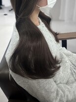 ハピネス 梅田茶屋町店(HAPPINESS) ブリーチなしダブルカラーグレージュ