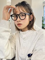 ファルベ(Farbe)&nbsp;くびれ アプリコットオレンジ 夏のヘアアレンジハイライトカラー