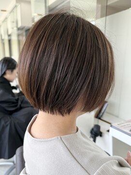 ハピネス 西大寺店(Happiness) 【50代・60代限定】まとまり艶ショートボブ/髪質改善／しらさん