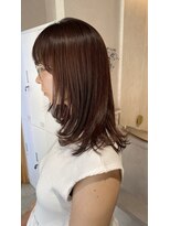 エルメ(Herme)&nbsp;レイヤーカット×ブラウンカラー