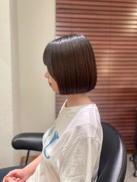 クリック(Click) ミディアムヘア/暗めカラー/グランマッシュ/北九州/小倉