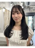 大人かわいいレイヤーカット