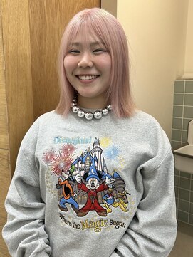 キブンスタンド(KIBUN stand) ハイトーン/ペールピンク/ボブ