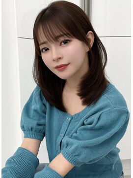アマトウキョウスマートサロン(AMA TOKYO×Smart Salon) くびれレイヤー/顔まわりカット/レイヤーカット/小顔ヘア