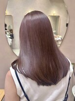 ガーデンヨコハマ(GARDEN YOKOHAMA)&nbsp;バーガンディ 暖色カラー ゆるふわミディアム ブリーチなし