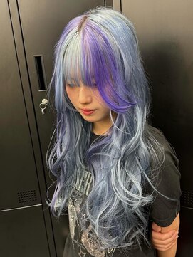 ヌル 神宮前店(Null) セクションカラー/ケアブリーチカラー/デザインカラー/姫ウルフ