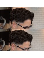 タフ バーバーショップ 大濠店(TOUGH BARBER SHOP)&nbsp;大人ショート パーマ ビジネスマン