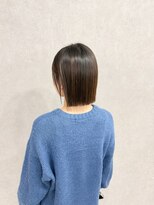 フランチェスカドットボブ(francesca.bob) 切りっぱなしボブ×髪質改善ストレート