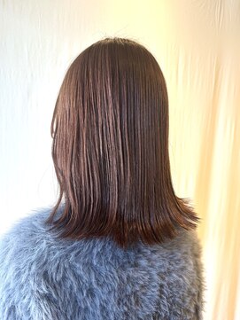 ココカラヘアー ニコ(cococara hair nico) ボブ/顔まわりカット/髪質改善/トリートメント/ベージュ