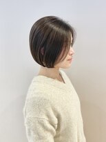 ルカ リノア(Luca lino:a)&nbsp;乾かすだけでまとまるボブ×アッシュベージュ