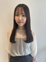 Folklore【フォークロア】翠町支店　《髪質改善サロン》&nbsp;内巻き×サラツヤロング/シースルーバング