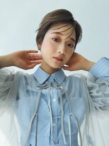 ラモードイワイインターナショナル(La Mode IWAI international)&nbsp;大人可愛い抜け感ショート×シアーベージュ