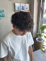 ムード カナザワ(mood kanazawa)&nbsp;波巻きパーマ/刈り上げマッシュ