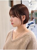 ショートカット/レイヤーカット/ベージュ/20代30代40代