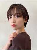 ハッシュカット/シースルーバング/ハンサムショート/武蔵小杉