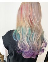 ロッカ ヘアーイノベーション(rocca hair innovation)&nbsp;虹が内側にかかった髪［稲毛/髪質改善］