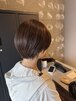 大人カジュアルなゆるふわショート