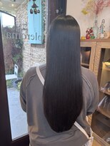 ヘア ミーツ ドレス プレローマ(HAIR meets dress pleroma)&nbsp;エイジングのうねりを解消☆美髪ストレート