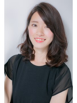 バランスセントラル(balance CENTRAL) 【balance CENTRAL】うねりを生かす☆ミックスパーマスタイル