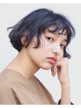 マルパマーパマーパ(marpa marpa marpa) おしゃれ夏ショートボブ 抜け感パーマ