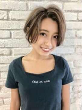 ロンド 表参道店(Lond) 【津賀雅也】どの角度から見ても可愛い!エッジショート