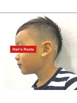 ヘアーズ ルーツ みらい平店(Hair's Roots) キッズカット まあまあ保育園でイケてるやつ