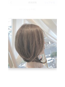 グランテテルアナ(Grand tete Luana) 前下がりボブ 大人ボブ