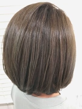 ビーチ ヘア メイク 綱島店(BEACH hair make) エドルアッシュ/艶感ボブ/3Dハイライト/ビターショコラ/