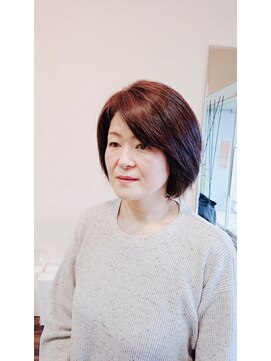 ヘアメイク イアラ 野田(hair make iara) ひし形ボブ