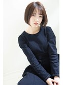シースルーボブ