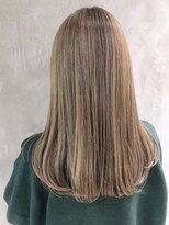 アイティーバイアルバム 八王子店(IT by ALBUM)&nbsp;ミルクティーベージュ_マロンベージュかきあげロング_ba319571