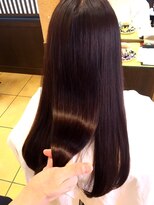 バサラ 敷戸店(basara) 髪質改善×ナチュラルアッシュ×ミディアムロング【大分わさだ】
