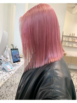 オンヌ(onnu) ツヤツヤピンクヘアー