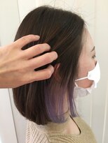 セットアップ 倉敷美和店(SET-UP) イヤリングカラー/パ~プル