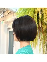 アクセヘアー 町田(acce hair)&nbsp;大人ナチュラルミニボブスタイル