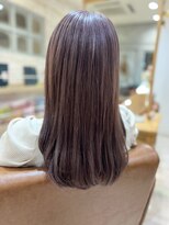 ラボヌールヘアー 宇都宮店(La Bonheur hair)&nbsp;パープルベージュ♪【宇都宮駅/インナーカラー】