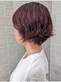 くせ毛ショート