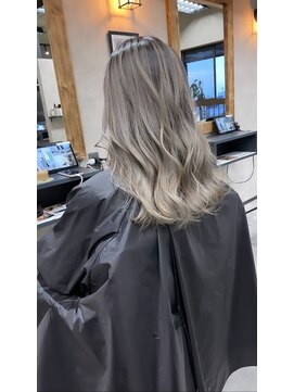 サニー 渋谷(SUNNY) バレイヤージュ、ハイライト、ショコラアッシュ、グレージュ